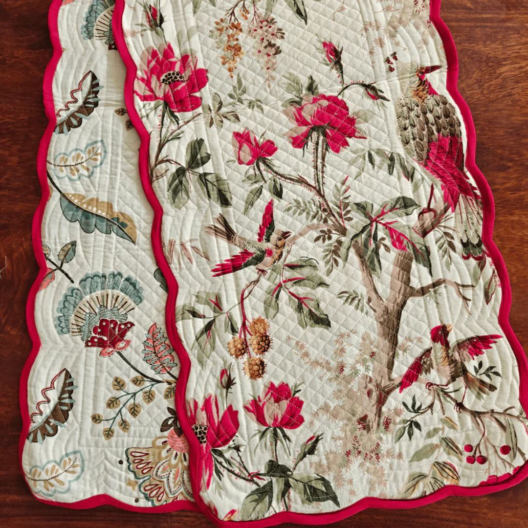 Elegant Table Linens: Stylish Table Runners & Placemats | Coral Slub